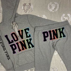VS PINK VINTAGE RAINBOW SET NWOT